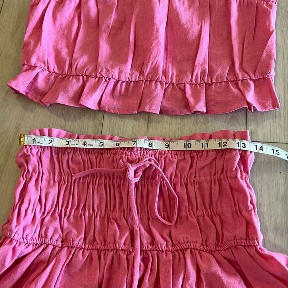 HYFVE Summer Pink  2- Piece Skirt Set size L - Picture 2 of 11